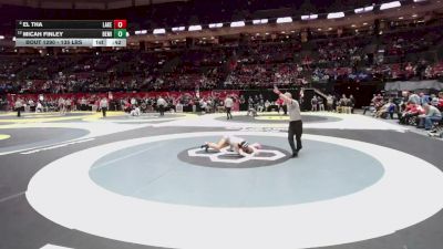 135 lbs Cons. Sub-semis - El Tha, Lakewood vs Micah Finley, Berea-Midpark