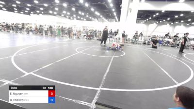 66 lbs Semifinal - Evelyn Nguyen, Mat Demon WC vs Davina Chavez, Gold Rush Wr Ac