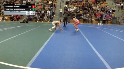 130 lbs Quarterfinal - Conner Moser, Mollitium Wrestling Club vs Lincoln Robertshaw, DC Elite