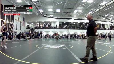 141 lbs Cons. Round 2 - Brady Packer, Adrian vs Mythias Stucky, Heidelberg