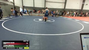 190 lbs Semifinal - Caden Brooks, Big Cat Wrestling Club vs Brendan David, NWWC