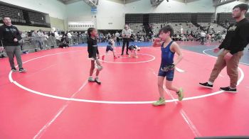 61 lbs Rr Rnd 9 - Ethan Bostard, Seagull Wrestling Club vs Russell Maloney, NJ Roy