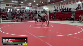 285 lbs Cons. Round 3 - Peyton Brenner, North Scott JV vs Trent Ettema, Dubuque Hempstead JV