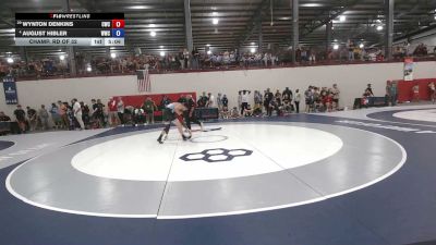70 kg Champ. Rd Of 32 - Wynton Denkins, Cavalier Wrestling Club vs August Hibler, Wildcat Wrestling Club