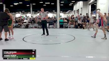 105 lbs Round 2 (4 Team) - Fynn McHugh, PA Alliance vs Kaden Husick, U2 Upstate Uprising