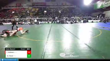 3A 145 lbs Cons. Round 3 - Quinn Hood, Fruitland vs Trace Nielsen, Buhl