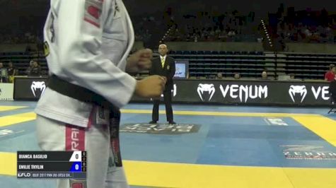 Bianca Basilio vs Emilie Thylin IBJJF 2017 Pan Jiu-Jitsu Championship