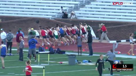 Men's 3k Steeplechase, Heat 1
