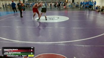 215 lbs Semis & 1st Wrestleback (8 Team) - Kingston Beach, Centennial vs Lane Boeckermann, Holdingford