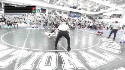 71 lbs Round 1 (4 Team) - Korbin Crittenden, Western Nebraska vs Kruz Aguayo, Santas Misfits