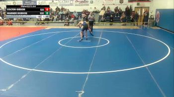 140 lbs Round 2 (6 Team) - Warner Dobson, Valley Christian High School vs Colton Gibson, American Leadership Academy - Anthem South