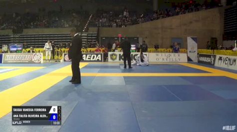 Tassia Vanessa Ferreira vs Talita Alencar IBJJF 2017 Pan Jiu-Jitsu Championship