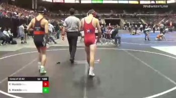 120 lbs Consi Of 32 #2 - Peyton Munson, Bulldog WC vs Sebastian Macedo, West Coast Travel Team