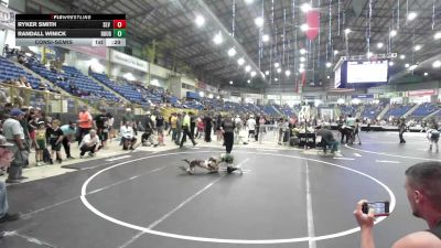 49 lbs Consolation - Ryker Smith, SLV Elite WC vs Randall Winick, Rough Rider Wrestling