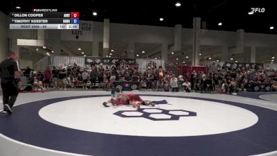 60 lbs Cons. Semis - Dillon Cooper, AR RTC vs Timothy Koester, Big Game Wrestling Club
