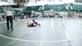 184 lbs Cons. Semi - Tyson Clear, Edinboro vs Bradley Mayse, GVSU