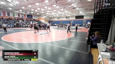 285 lbs Cons. Round 2 - Donovan Mann, Nebraska Wesleyan University vs Isaak Smith, Wisconsin-Whitewater