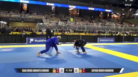 Arthur Breier Barbiero vs Kaua Diogo Abrantes Ribeiro 2025 Pan Jiu Jitsu IBJJF Championship
