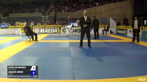 Beatriz Bia Mesquita vs Jaqueline Amorim IBJJF 2017 Pan Jiu-Jitsu Championship