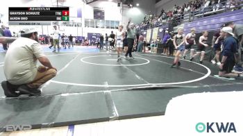 67 lbs Round Of 16 - Grayson Schultz, Team Tulsa Wrestling Club vs Jaxon Deo, Berryhill Wrestling Club