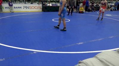 132 lbs Semis - Jase Evans, Hawkeye Wrestling Academy vs Brody Andrews, Hawkeye Wrestling Academy