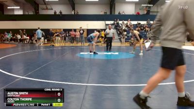 149 lbs Cons. Round 3 - Colton Thorpe, Wilkes vs Austin Smith, Unattached