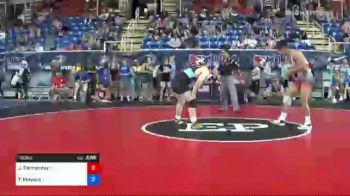 182 lbs Consi Of 64 #2 - Joseph Fernandez, California vs Tanner Meyers, South Dakota