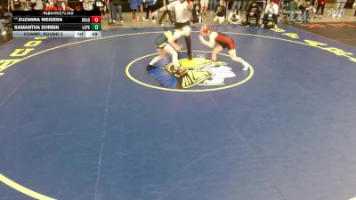 125 lbs Champ. Round 2 - Zuzanna Wegiera, Unattached vs Samantha Durbin, Unattached