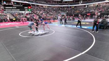 G125-4A Champ. Round 1 - Nevaeh Odegaard, Severance Girls vs Emersen Jack, Calhan High School Girls