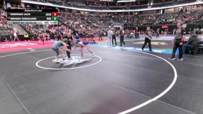 G125-4A Champ. Round 1 - Nevaeh Odegaard, Severance Girls vs Emersen Jack, Calhan High School Girls