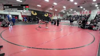 140 lbs Champ. Round 2 - Madison Worden, Centennial (NV) vs Mia Gil, Marina