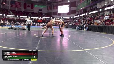 220 lbs Cons. Semi - Luke Wilford, Vallivue vs Kaden Hanan, Columbia