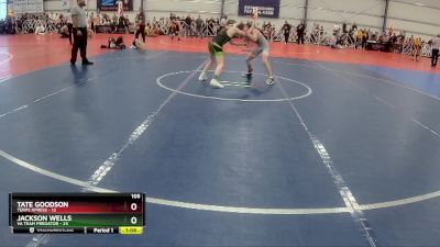 105 lbs Rd# 6- 9:00am Saturday Final Pool - Tate Goodson, Terps Xpress vs Jackson Wells, VA Team Predator