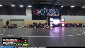 155 lbs Semifinal - Desza Munson, Betterman Elite Wrestling vs Eduarda Rodrigues, Team Thunder Wrestling Club