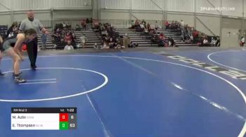 150 lbs Prelims - Millie Azlin, Sooners Crimson vs Emma Thompson, OK Supergirls Red