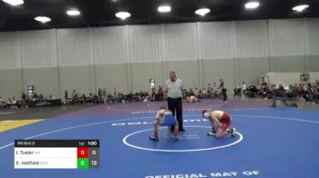 90 lbs Rr Rnd 3 - Iziah Tusler, New Mexico vs Elijah Hatfield, Oregon Outlaws