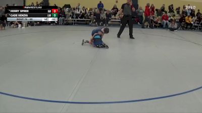 65 lbs Cons. Round 4 - Cade Senzig, LAW vs Henry Spree, Immortal Athletics WC