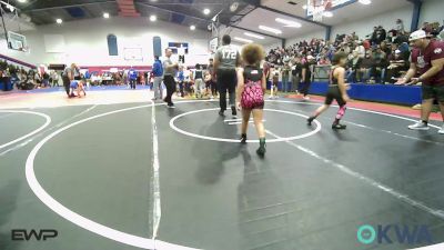 83 lbs Rr Rnd 4 - Dallin Swan, IRONMEN Wrestling Club vs Ava Henderson, HURRICANE WRESTLING ACADEMY