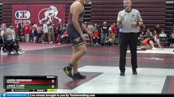 220 lbs Round 1 - Lance Clark, Des Moines Lincoln vs Jaxon Krogmann, Independence