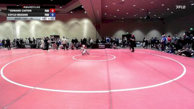 78 lbs Champ. Round 1 - Edward Carter, Pennsylvania vs Coyle Heggins, Pennsylvania