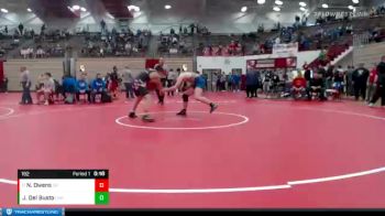 182 lbs Cons. Round 3 - Noah Owens, Southridge Raiders vs Joseph Del Busto, Carmel