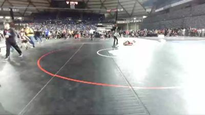 63 lbs Quarterfinal - Owen Kiggins, Unattached vs Nathan Kibe, Port Angeles Wrestling Club