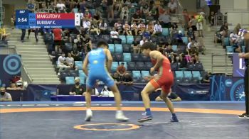 55 kg Qualif. - Valerii MAngolaUTOV, Russia vs Koben Buribay, Kazakhstan