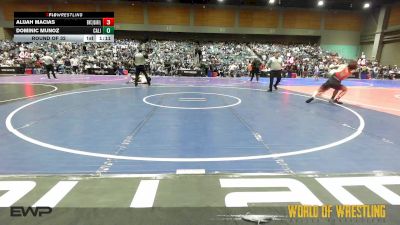 126 lbs Round Of 32 - Alijah Macias, BULLDOG WRESTLING CLUB vs Dominic Munoz, California Grapplers