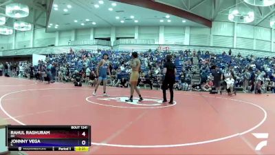 132 lbs Cons. Round 3 - Rahul Raghuram, OH vs Johnny Vega, IL