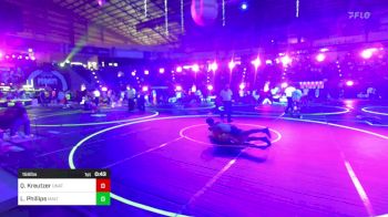 156 lbs 5th Place - Quincy Kreutzer, Unattached vs Landyn Phillips, Maize WC