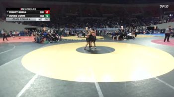 6A Boys 215 lbs Cons. Round 3 - Dennis Odom, Forest Grove Boys vs Freddy Serna, Tualatin Boys