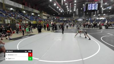 66 lbs Rr Rnd 2 - Julian Solano, Duran Elite vs Xavier Ceh, Bear Cave WC