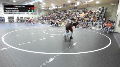 235 lbs Cons. Round 4 - Nancy Miranda, Chaffey vs Jasmine Ayala, Orange Vista