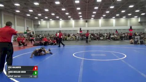 120 Semi-Finals - Kyle Gollhofer, GA vs James Mcclain-green, TX